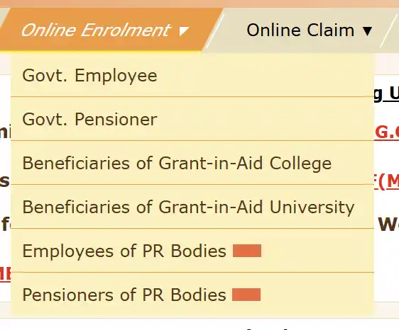 WBHS Portal Pensioners Registration
