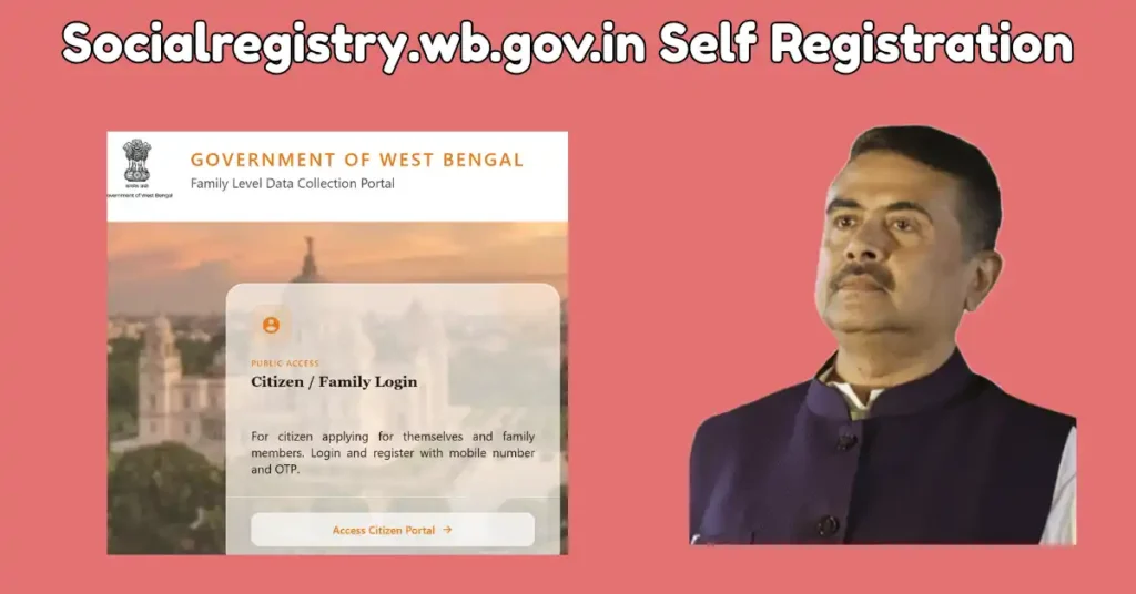 Socialregistry.wb.gov.in Self Registration (2)