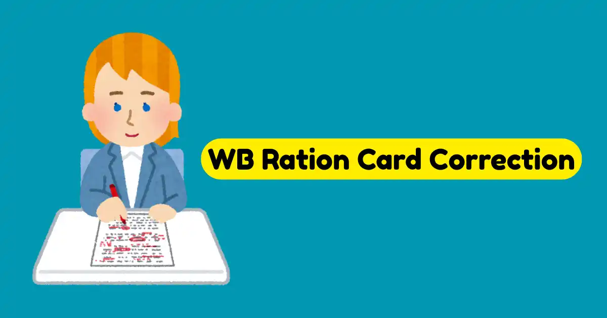 WB Ration Card Correction