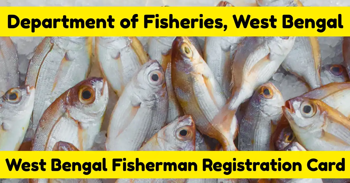West Bengal Fisherman Registration Card (1)